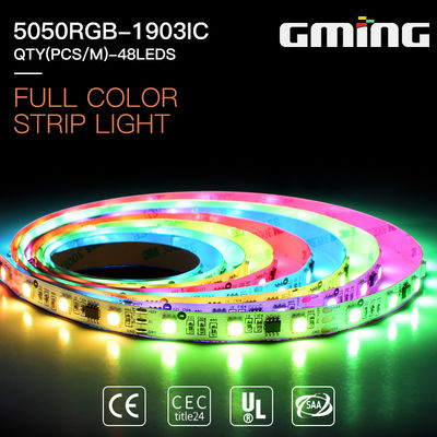 UCS1903-8 48leds/m 530nm 9.6W RGB SMD5050 LED Streifen-Licht